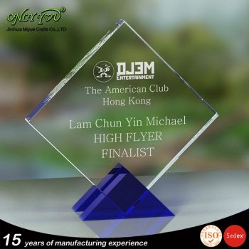 004-Diamond Crystal trophy award