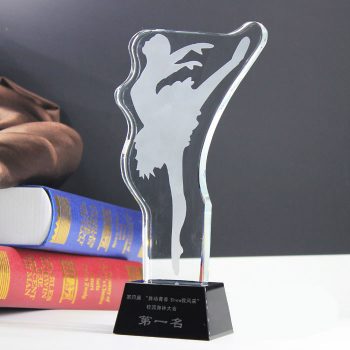 Crystal trophy award 053