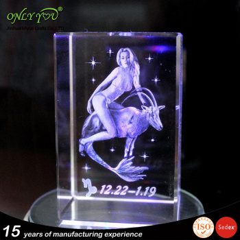 003-Laser Crystal Engraving Constellation