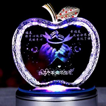 008-Crystal Apple Laser Image