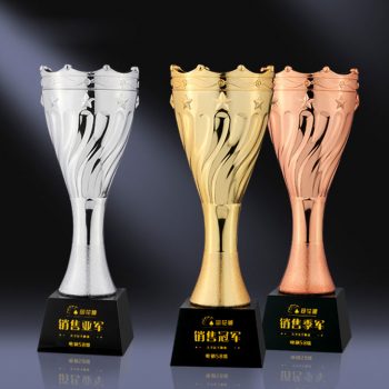 Pretty Metal Cup Pillar Crystal Awards-0194