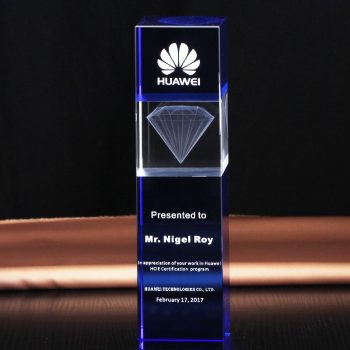 Corporate Crystal award Trophy- CY015