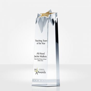 Star tower Crystal Award - CY059