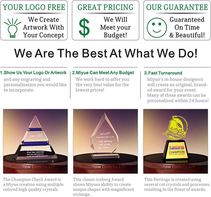 Glass Awards Wholesale